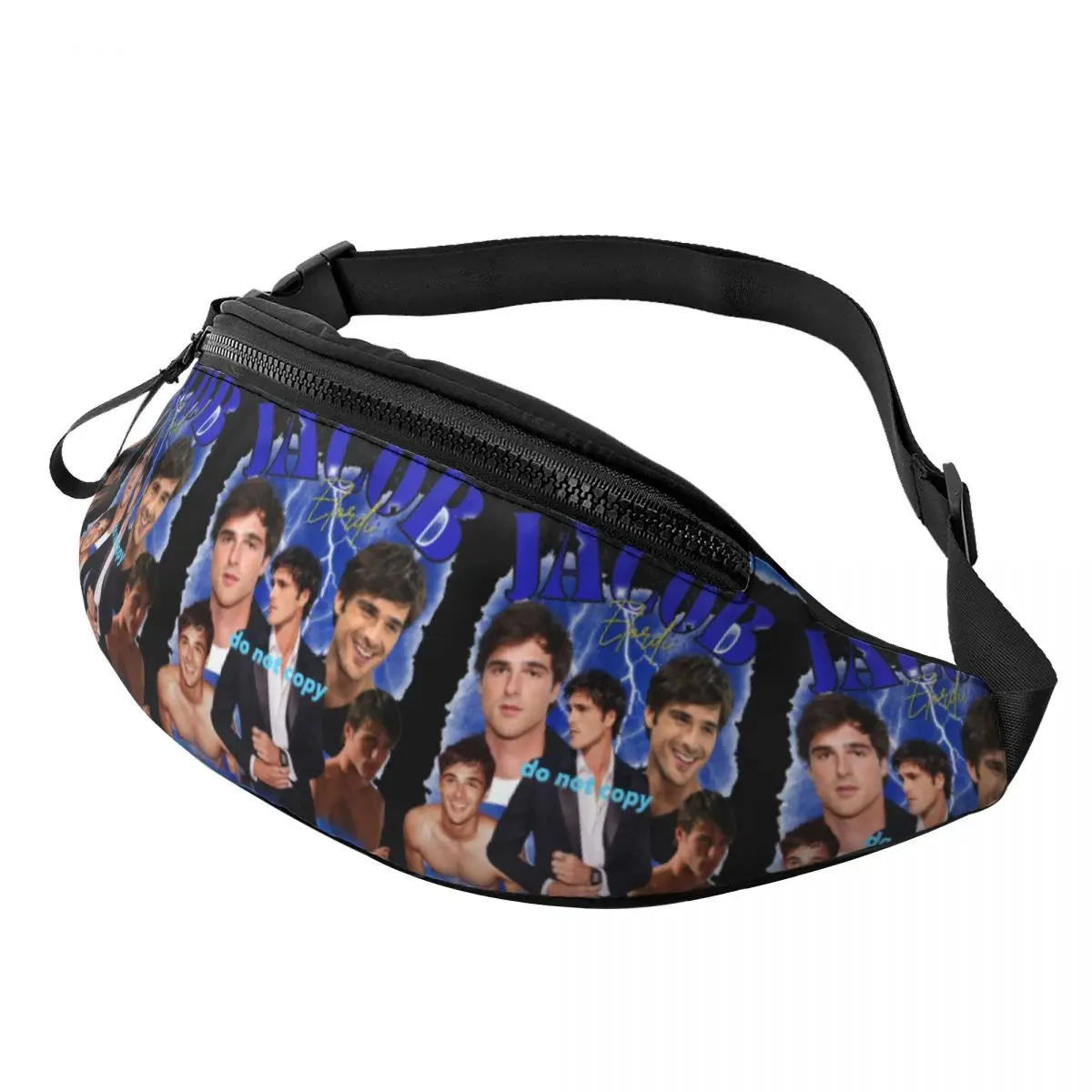

Jacob Elordi Australian Actor Waist Bag for Women Men Crossbody Fanny Pack Running Phone Money Pouch