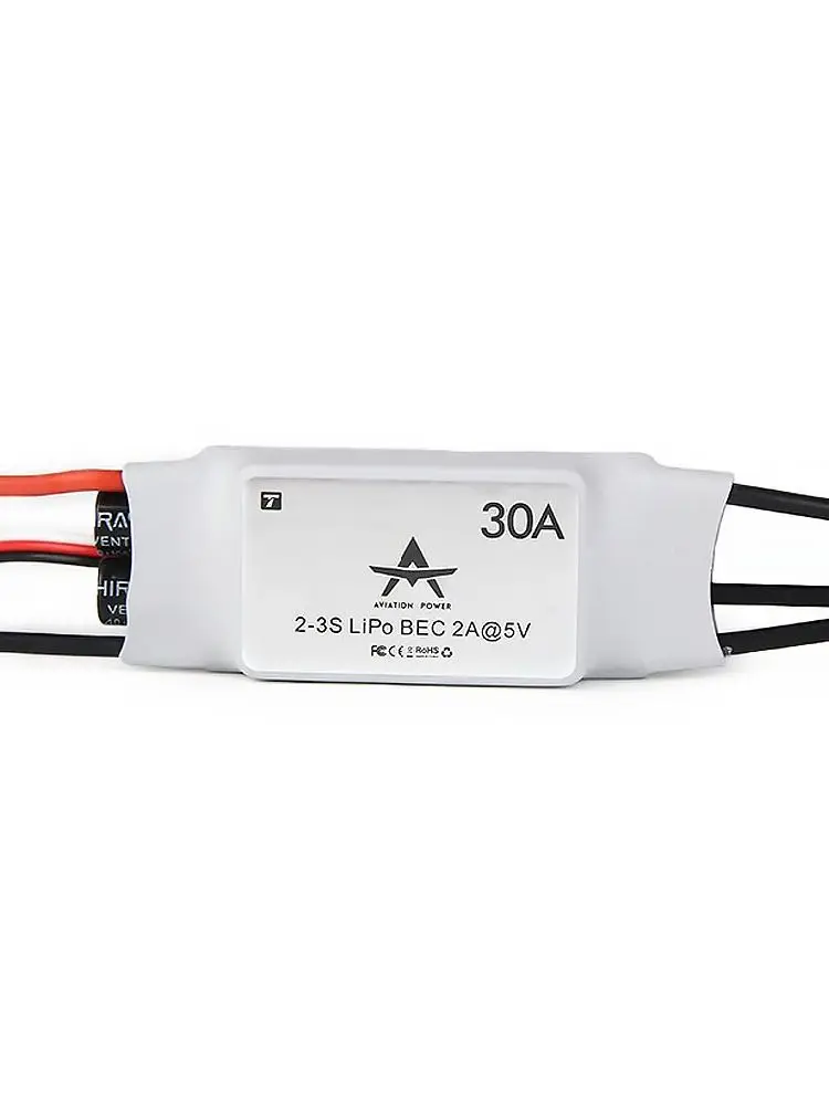 T-MOTOR at Series Esc Speed Controller 2-6s 5V/5a Rigid Wing Esc Support Benz Output for RC Rigid Wing Airplane RC Model