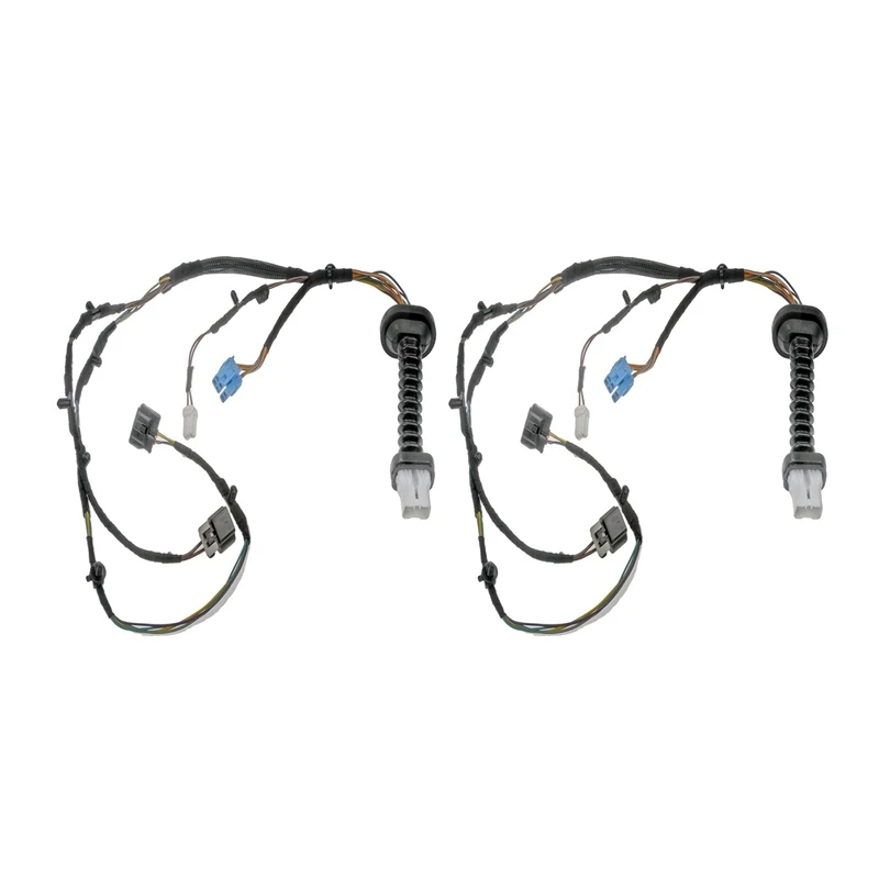 2X For 2004-2010 Ram 3500 Rear Door Wire Harness With Connectors 645-506 56051931AA Ram 2500 1500 3500