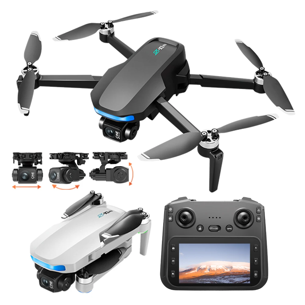 JCMO S-X1 3-assige Gimbal Camera Drone 8K 50fps Professionele Dual Camera GPS Borstelloze Motor Opvouwbare 5G Wifi Afstandsbediening Quadcopter - afbeelding 2