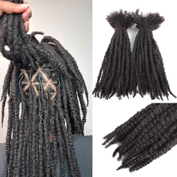 질감 코일 팁 곱슬 끝 Locs, 20 가닥, 1 팩, 자연스러운 부드러운 Locs, Locs 확장, 인모 곱슬 끝