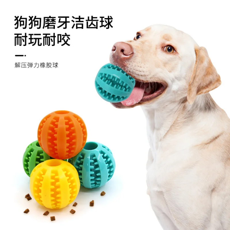 

Dog Toys Miss Eating Balls, Grind Balls, Puzzle-Solving, Bite-Resistant Pet Teeth-Cleaning Watermelon Balls