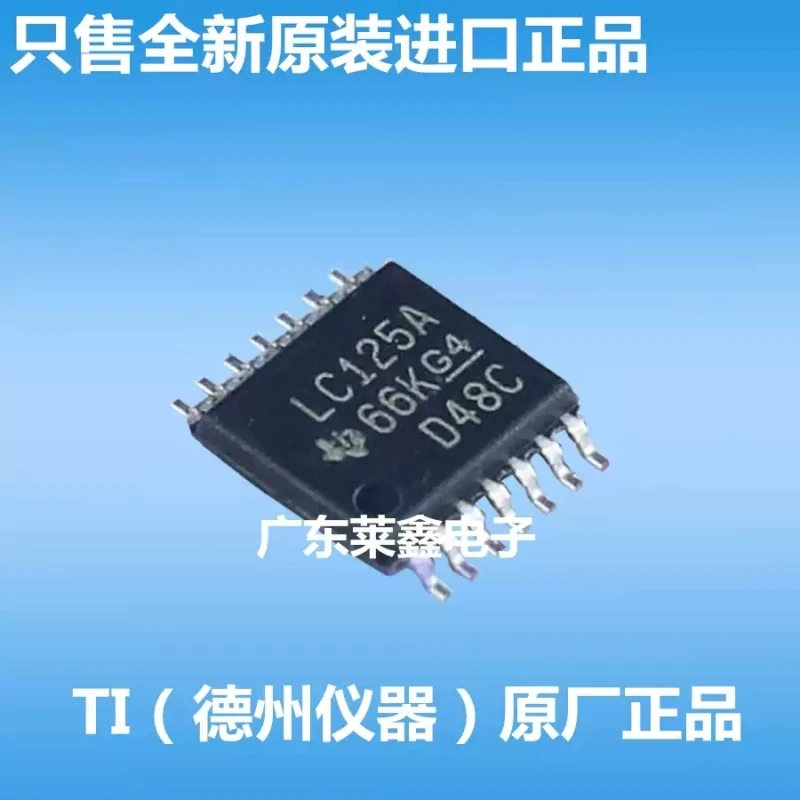 SN74LVC125APWR LC125A TSSOP-14 Logic Buffer Imported TI Original Genuine Product