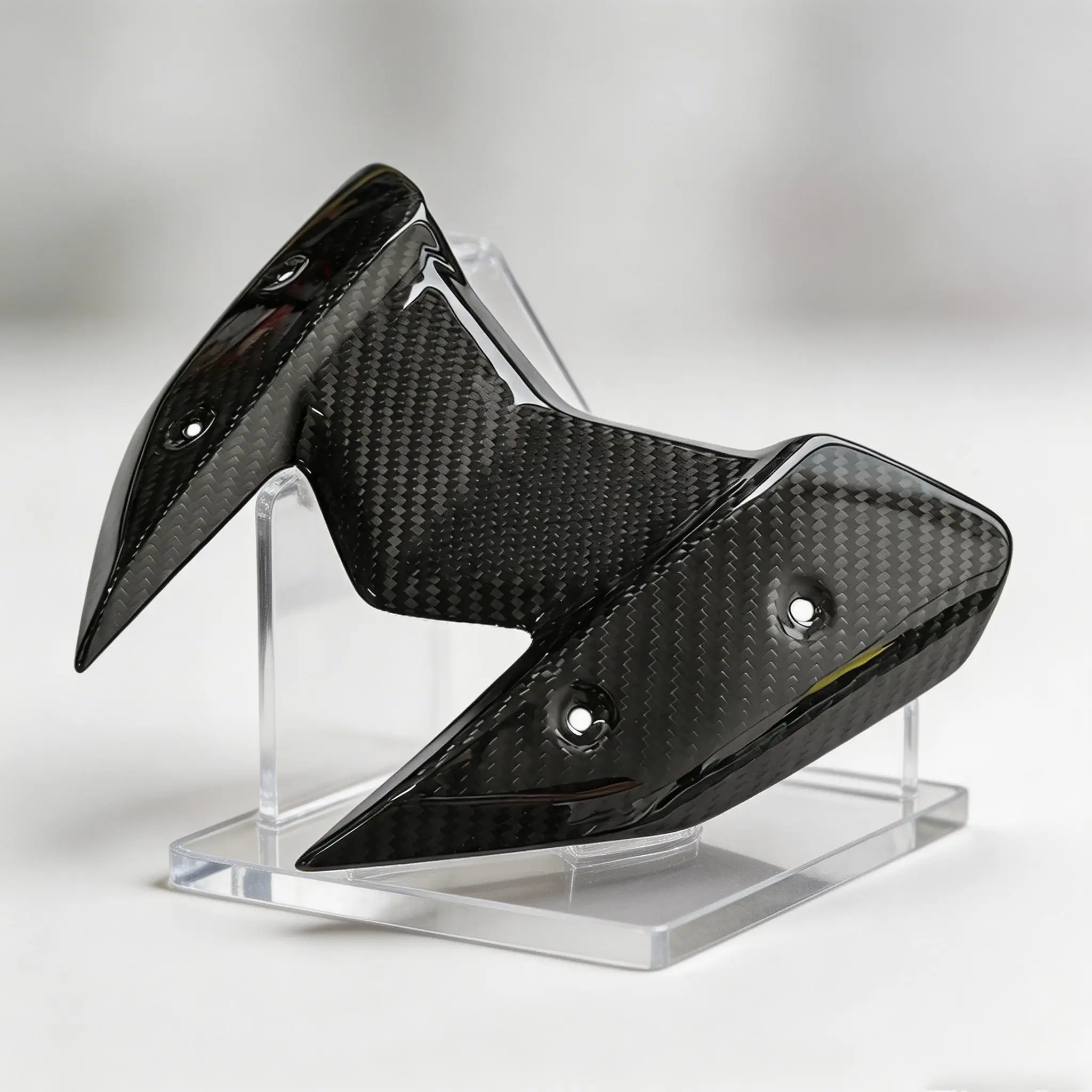 

Motorcycle Fairing Windshield Trim Carbon Fiber for Kawasaki Z800 2013-2016 Custom Fit Aesthetic Enhancement Part