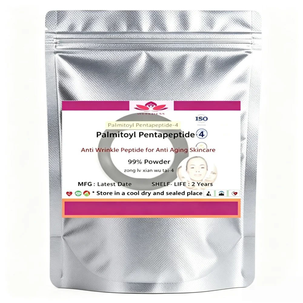No.2866,Palmitoyl Pentapeptide-4 Matrixyl Powder Collagen-Boosting Anti-Aging Customized Raw Materials for Wrinkle Reduction