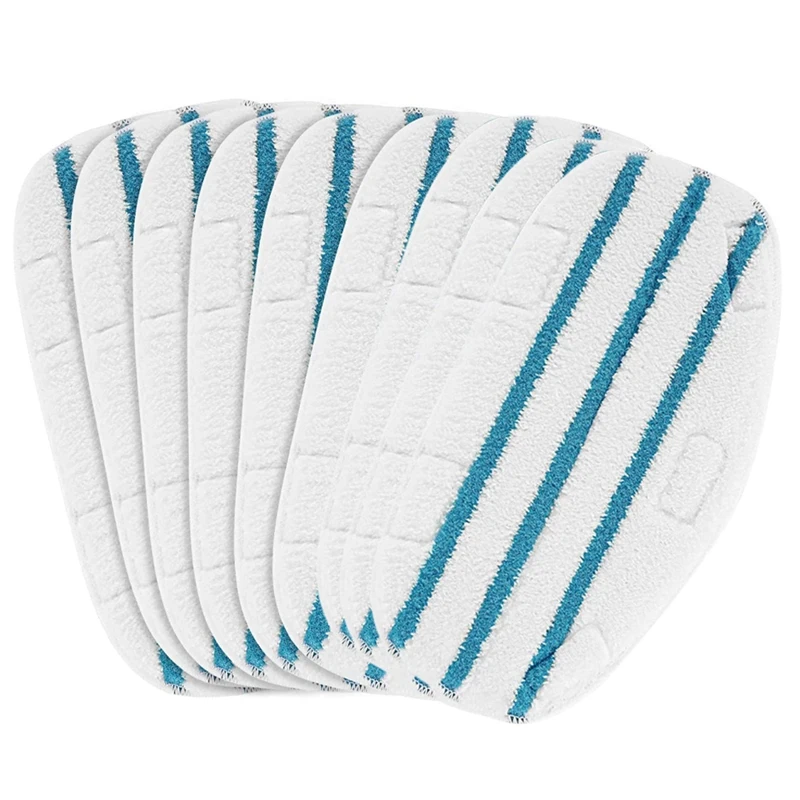 Сменные накладки для паровой швабры Pursteam Thermapro 10 в 1, накладки из микрофибры, сменные накладки для паровой швабры, 9 Упаковок