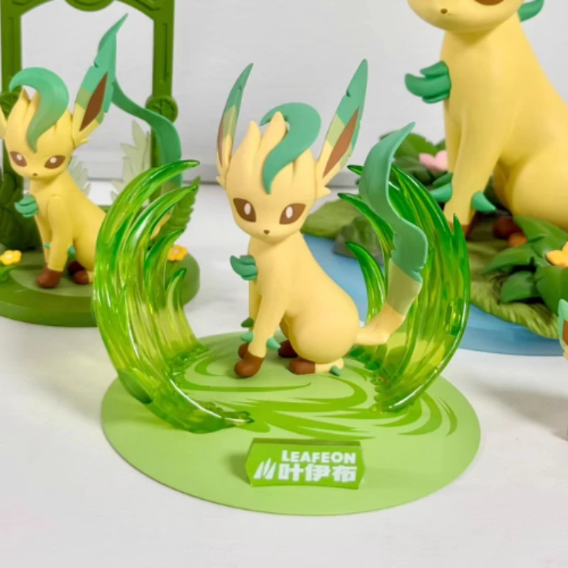 الأصلي حقيقية البوكيمون عمل الشكل Eevee شخصيات كرتونية تحصيل سطح المكتب اليدوية زخرفة اللعب عالية الجودة هدية عيد ميلاد