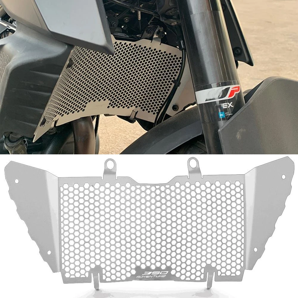 

High Quality CNC Aluminum 390 ADV Adventure 2020 2021 Motorcycle Radiator Grille Cover Guard Protection Protetor 390 Adventure