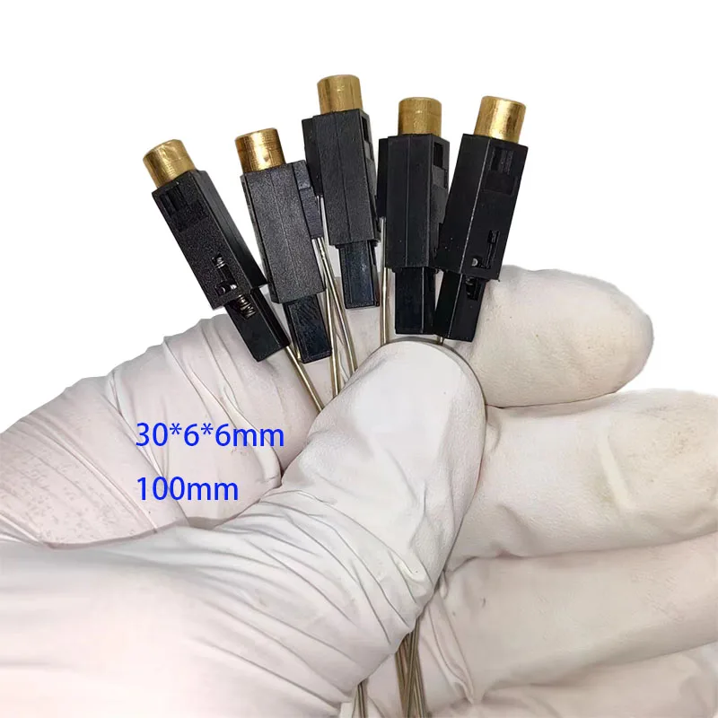 

5pcs Gas Heater Repair Parts 3*0.6*0.6cm/Long 10cm Piezo igniter,For Airbrush Nozzle/Gas Soldering Igniter/Spray Stove Lighter