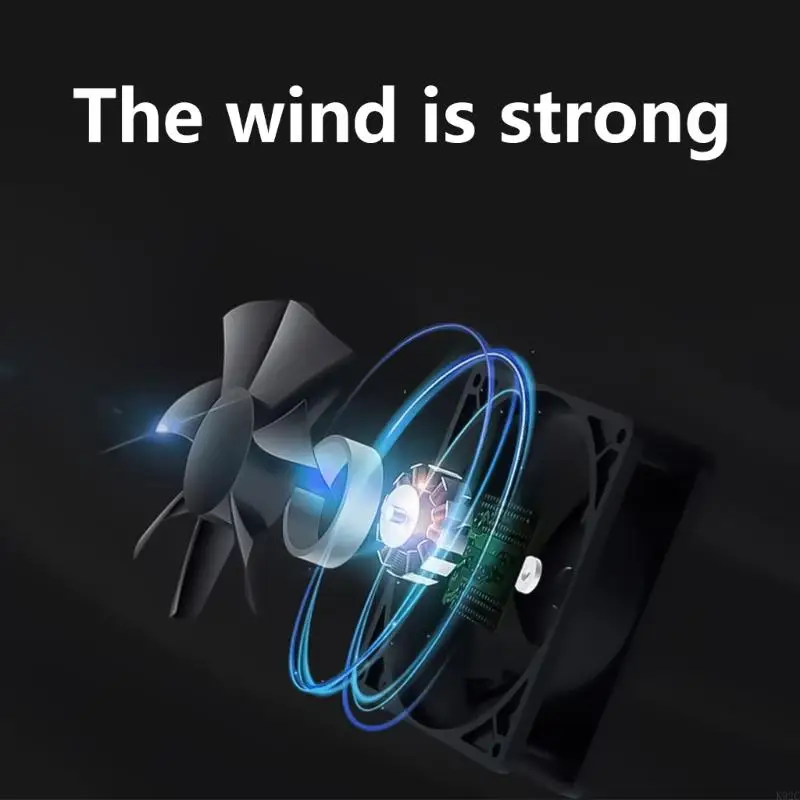 2510 Cooling Fan 5V 0.4A Powerful Motor for Gamers and Engineers Easy Installation K92C