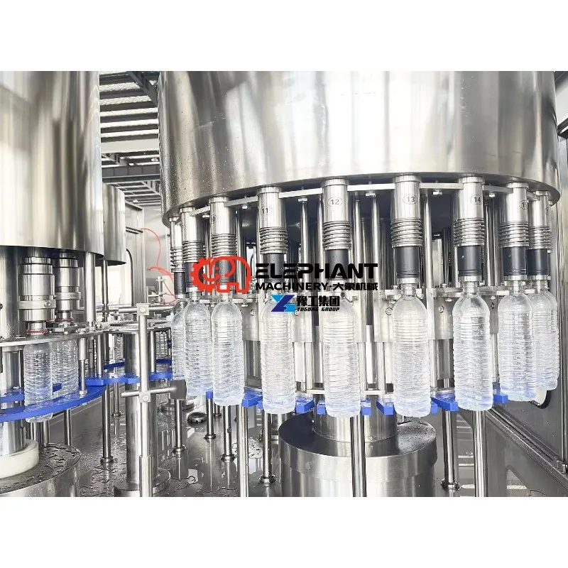 Automatic Water Bottling Plant Purified Mineral Water Drinking Filling Labeling Packing Machine Water Filling Machine