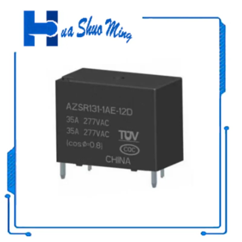 5PCS AZSR131-1AE-12D 277VAC Relay 35A 4Pins
