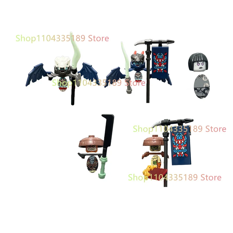 أنيمي الكرتون التلفزيون لعبة النينجا التنين ارتفاع تير جاي نوكت روكس مورو أرقام ووريورز لويد أرين نيا اللبنات الطوب اللعب