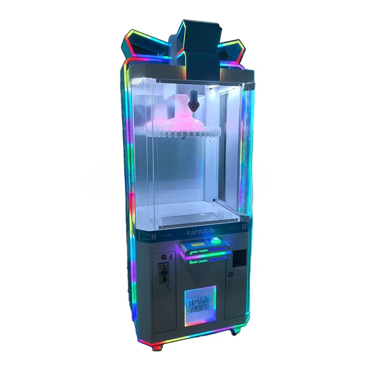 Hot-selling coin-operated claw arcade machine with prize game machine New design with cold light machine arcade center gift game