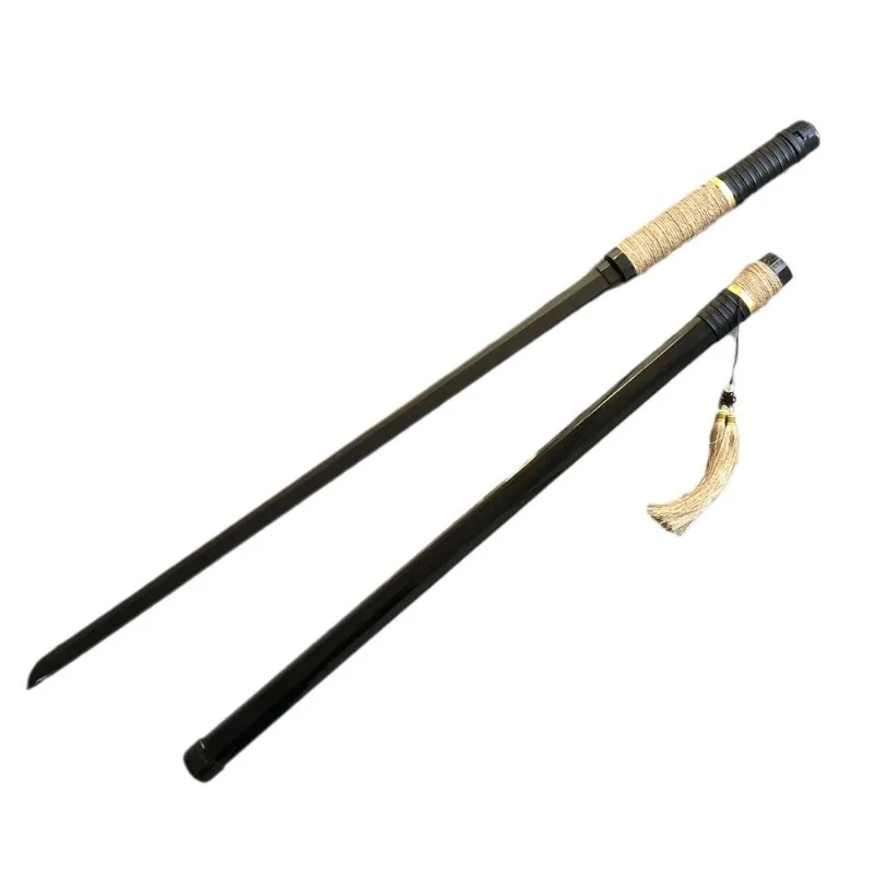 ดาบซามูไรไม้ไผ่ 101 ซม./39.76 นิ้ว พร้อมปลอกดาบ ของตกแต่ง ของเล่นคอสเพลย์ อุปกรณ์เสริมอนิเมะ ของขวัญสุดฮา