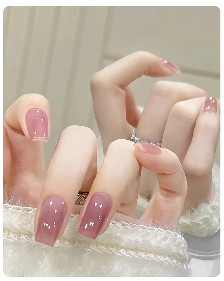 UR SUGAR 15 ml Blood Red Jelly Gel Nagellack Transluzente Farbe Kristall Nude Gel Nail Art Lack für Herbst Winter Maniküre – Detail 9
