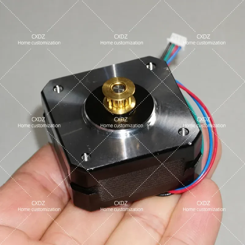 Thin 42 Precision Motor 0.9 Degree Two Phase Four Wire for 3D Printer Engraving Machine