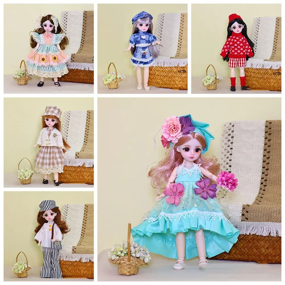 

1/6 SD 30 см Bjd кукла с одеждой, привлекательные глаза, длинные волосы, платье принцессы, куклы BJD, аниме с париком, макияж