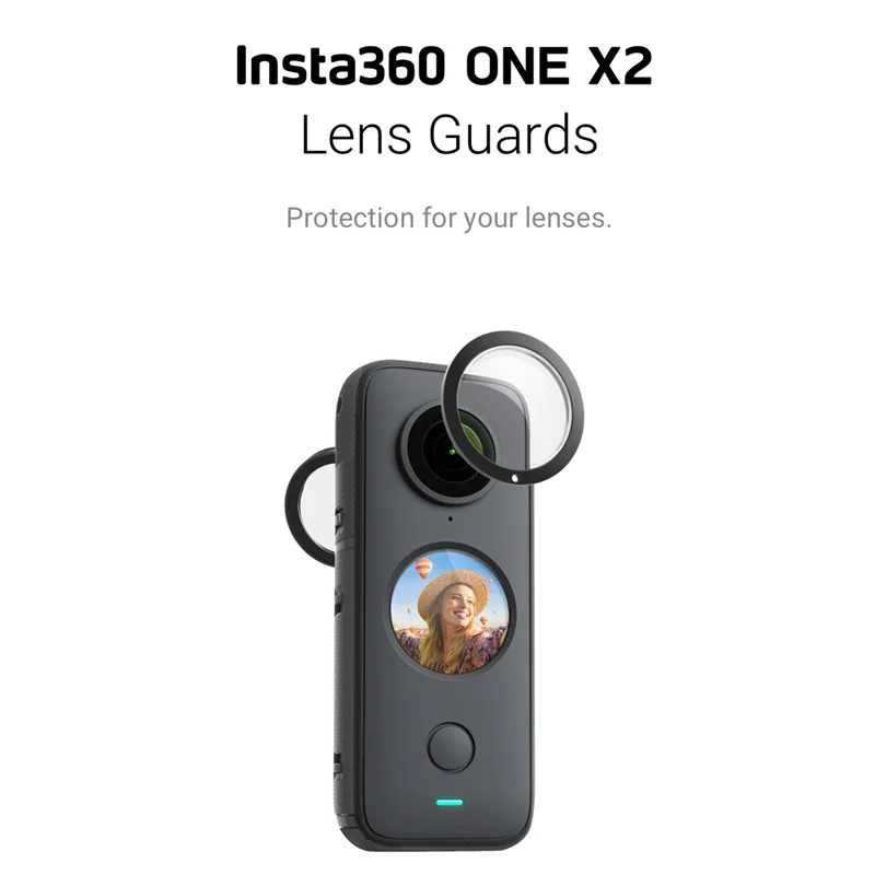 

【Элегантный дизайн】10X для Insta360 ONE X2, защита объектива, панорамная защита объектива, аксессуары для спортивной камеры