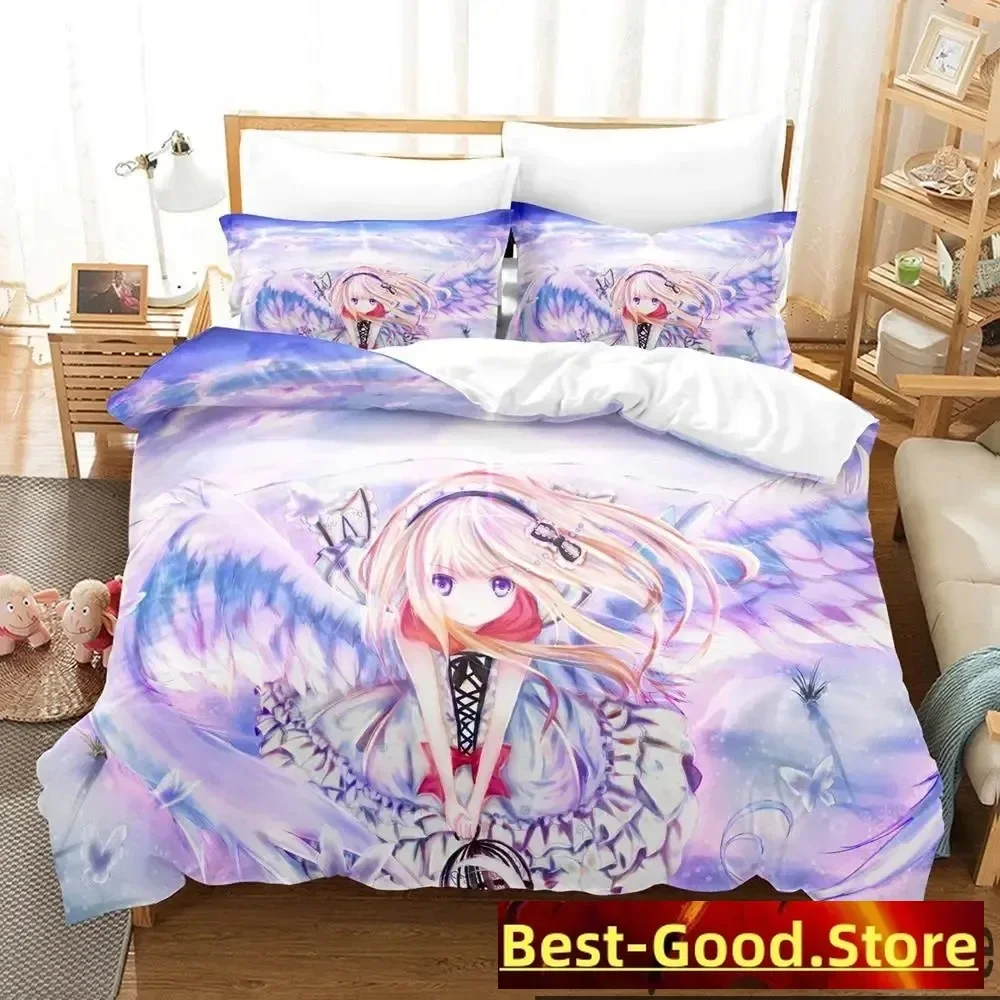 

3D Print Guardian Angel Bedding Set Boys Girls Twin Queen King Size Duvet Cover Pillowcase Bed boys Adult Home Textileextile
