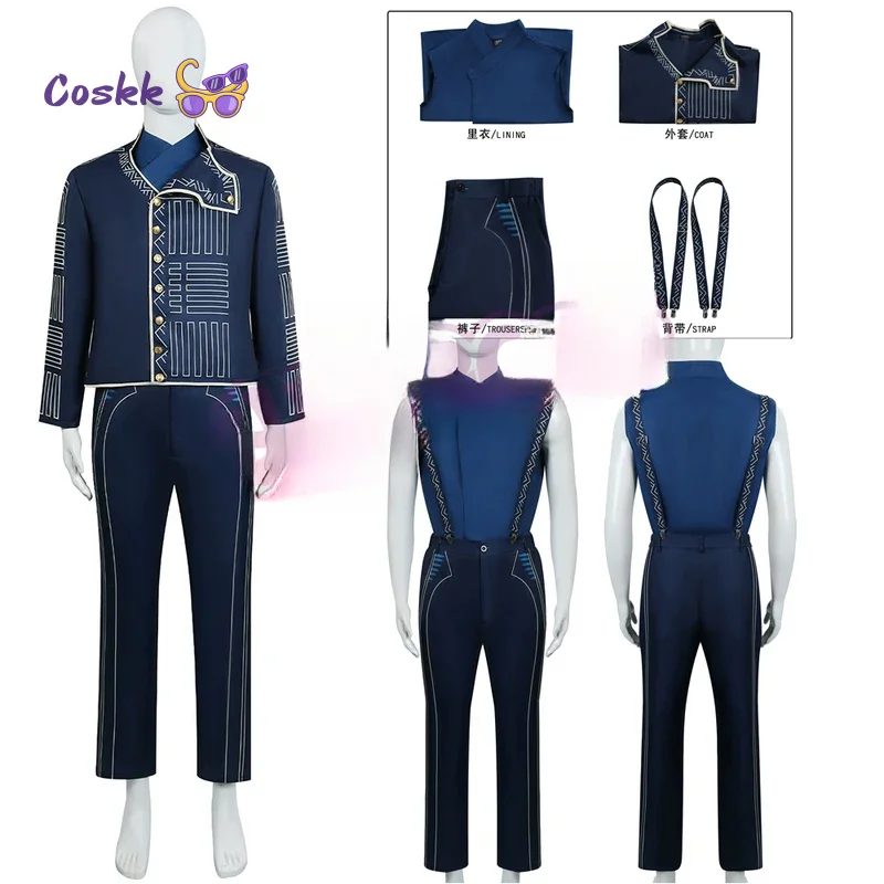 

Anime Fiyero Cosplay Prince Costume Adult Men Women Military Officer Uniform Suit Halloween Party Theater Show Outfits