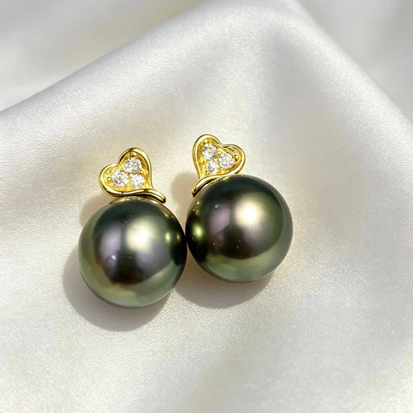 

Wholesale Heart 925 Sterling Silver Earrings Mount Findings Settings Base Mounting Parts Accessory for 9-10mm Pearls 5 pairs/lot