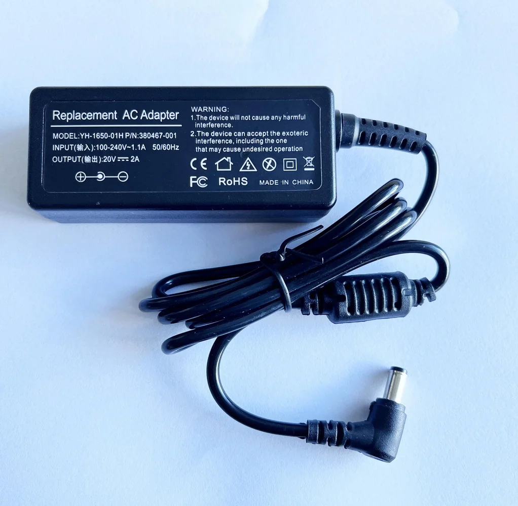 1PCS high quality 20V 2A 40W New Laptop AC Power Adapter Charger FOR LG X110 X110-G X120 X130 NetBook