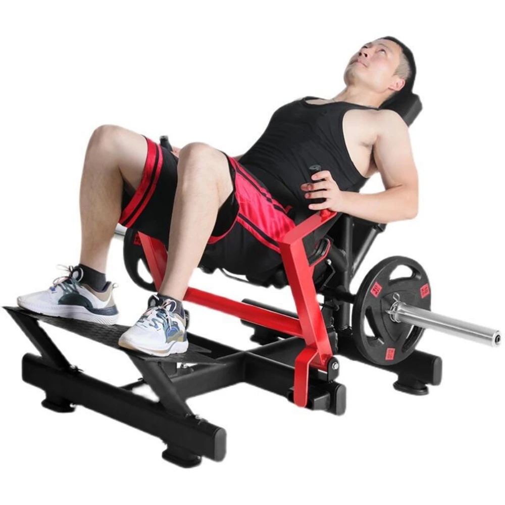 Commercial Hip Thrust Glute Bridge Machine Booty Builder Ab Trainer Home Gym Lower Body Strength Workout Fitness Equipment