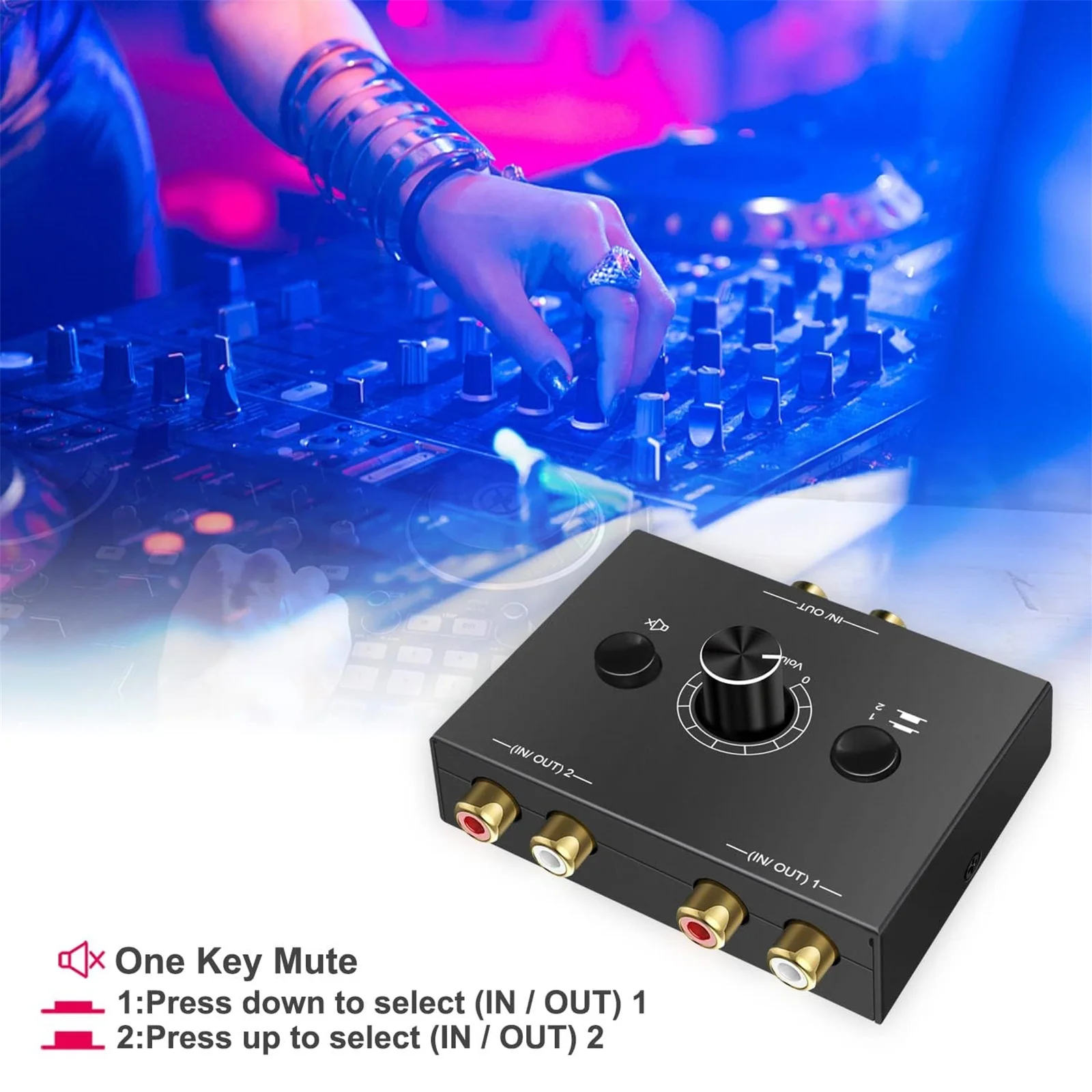 Best Speaker Source Switch for Seamless Audio Routing: A Real-World Review of the 2x1/1x2 RCA Bi-Directional Switcher