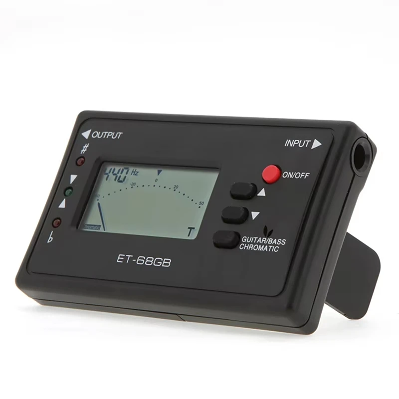 Y67A-ET-68GB LED موالف رقمي باس الغيتار القيثارة الكمان أداة الصوت اكسسوارات القيثارات لوني موالف موالف الغيتار #6