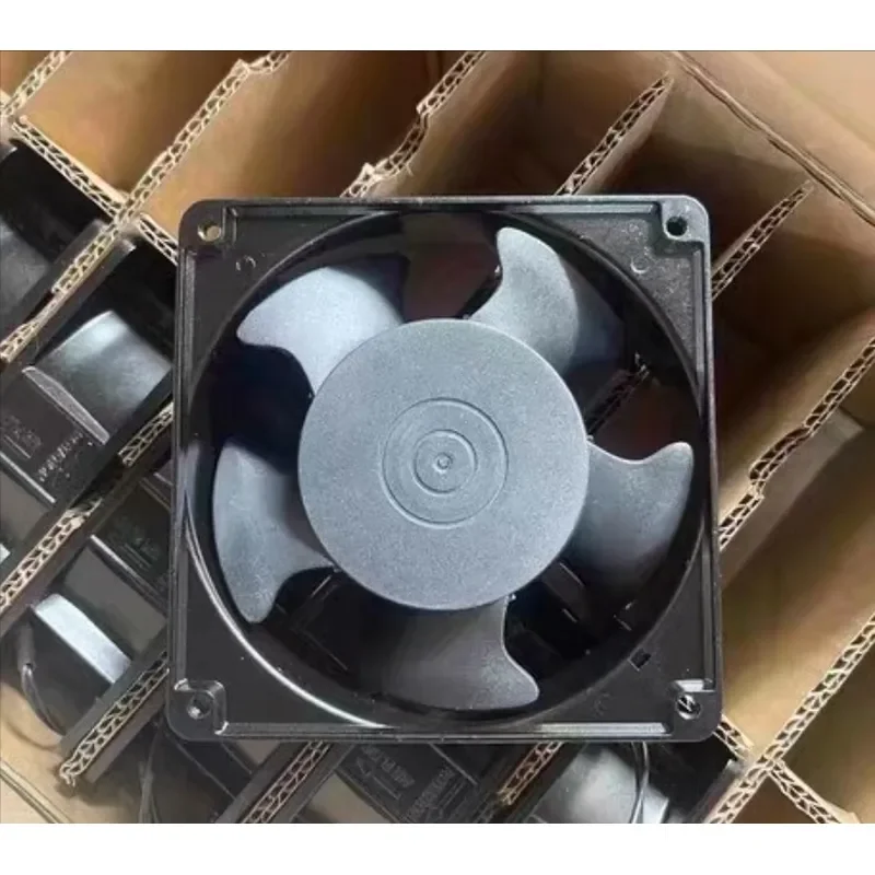 for Delixi AC 220V 12cm Exhaust Fan Cabinet Distribution Box Industrial Axial Fan with Ball Bearing Shaft