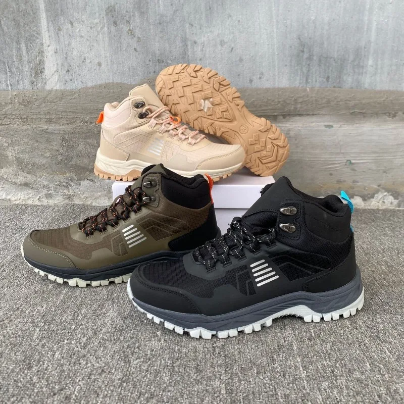 

Оригинальная брендовая дизайнерская обувь унисекс со средним верхом для альпинизма, удобная нескользящая уличная походная обувь высшего качества 37-45