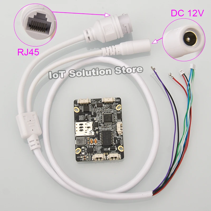 Surveillance IoT Wireless 4G LTE Network Camera Module Support 10/100Mbps LAN Port EG25-G EG25G