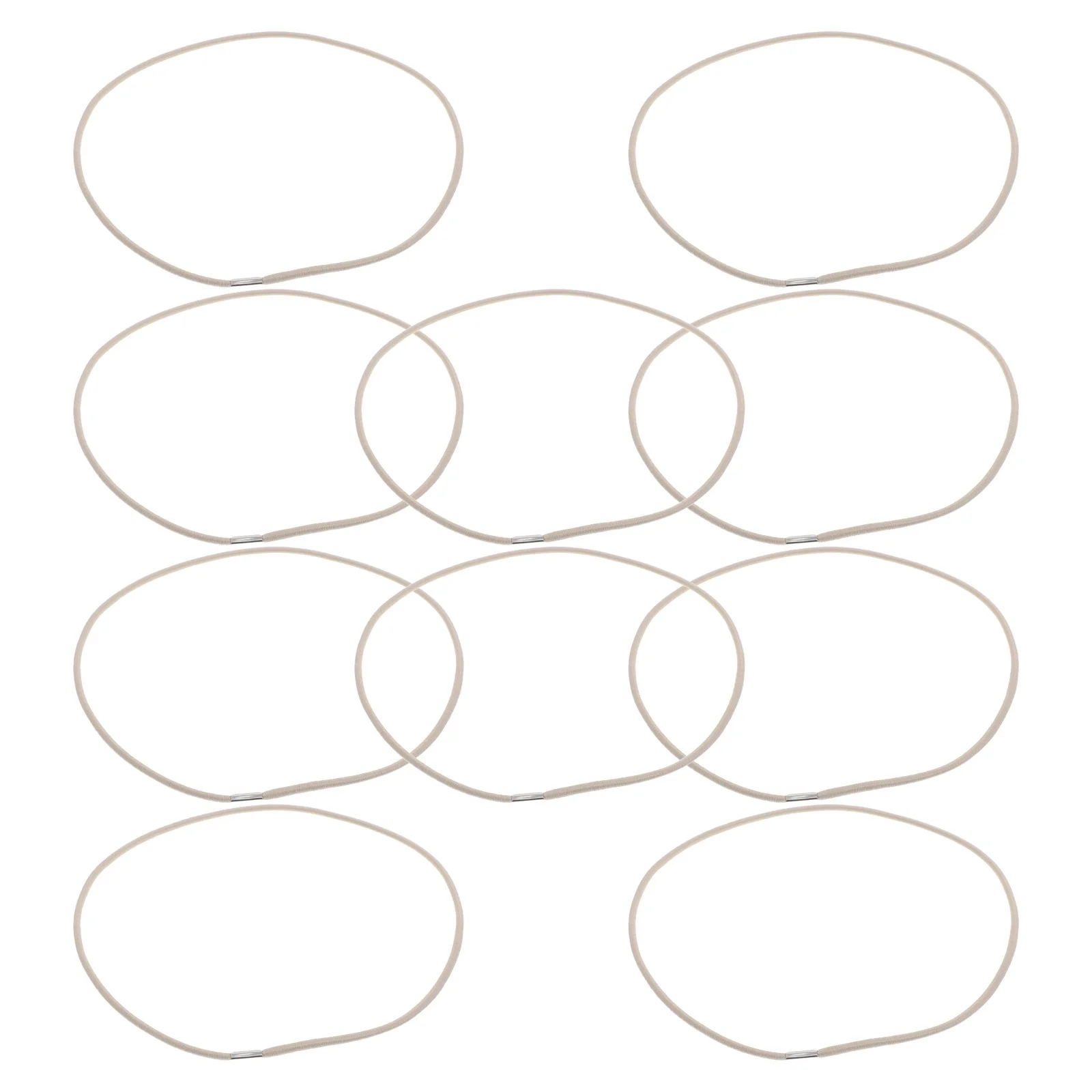 

10Pcs Shock Mount Rubber Rings Elastic Bands for Microphone Isolation Mounts Anti-Vibration Mic Dampener Studio Recording Setup