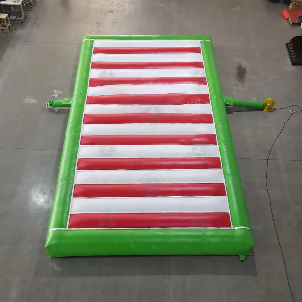 大型 PVC 子供大人インフレータブルジャンプマットレスインフレータブルソフトジャンプパッドジャンプ弾むパッド遊び場 & 遊園地用