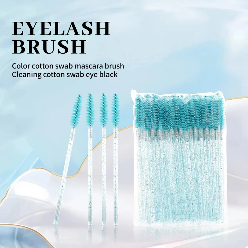 XIUSUZAKI 100pcs/lot Mascara Eyelash Make Up Brush Disposable Mascara Wand for eyelash extension