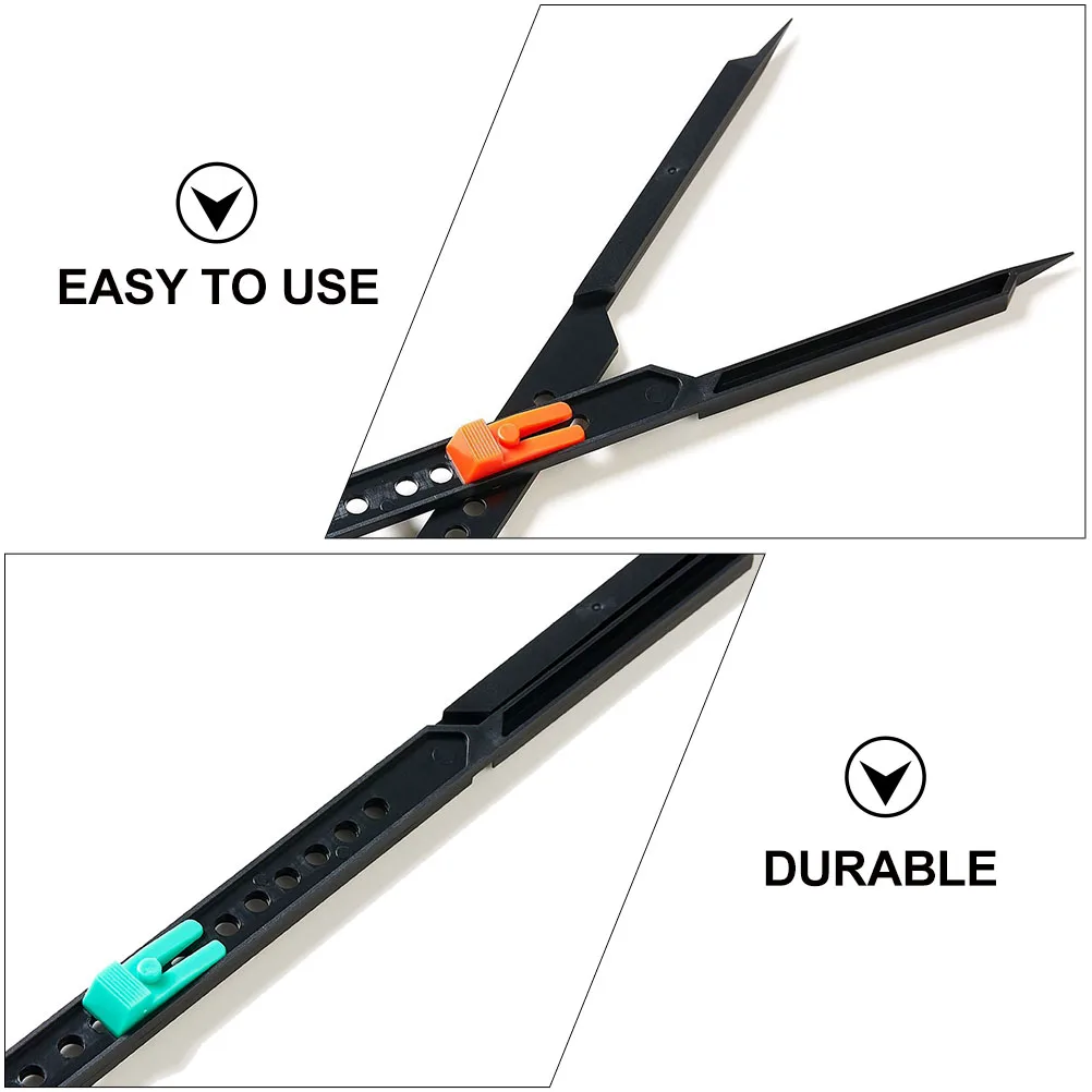 

Plastic Proportional Divider Multi-purpose Scale Ruler Drawing Tool for Artists Compact Size Lightweight Portable for Painting