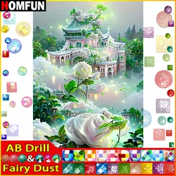 HOMFUN Fairy Dust AB 5D DIY Diamond Painting