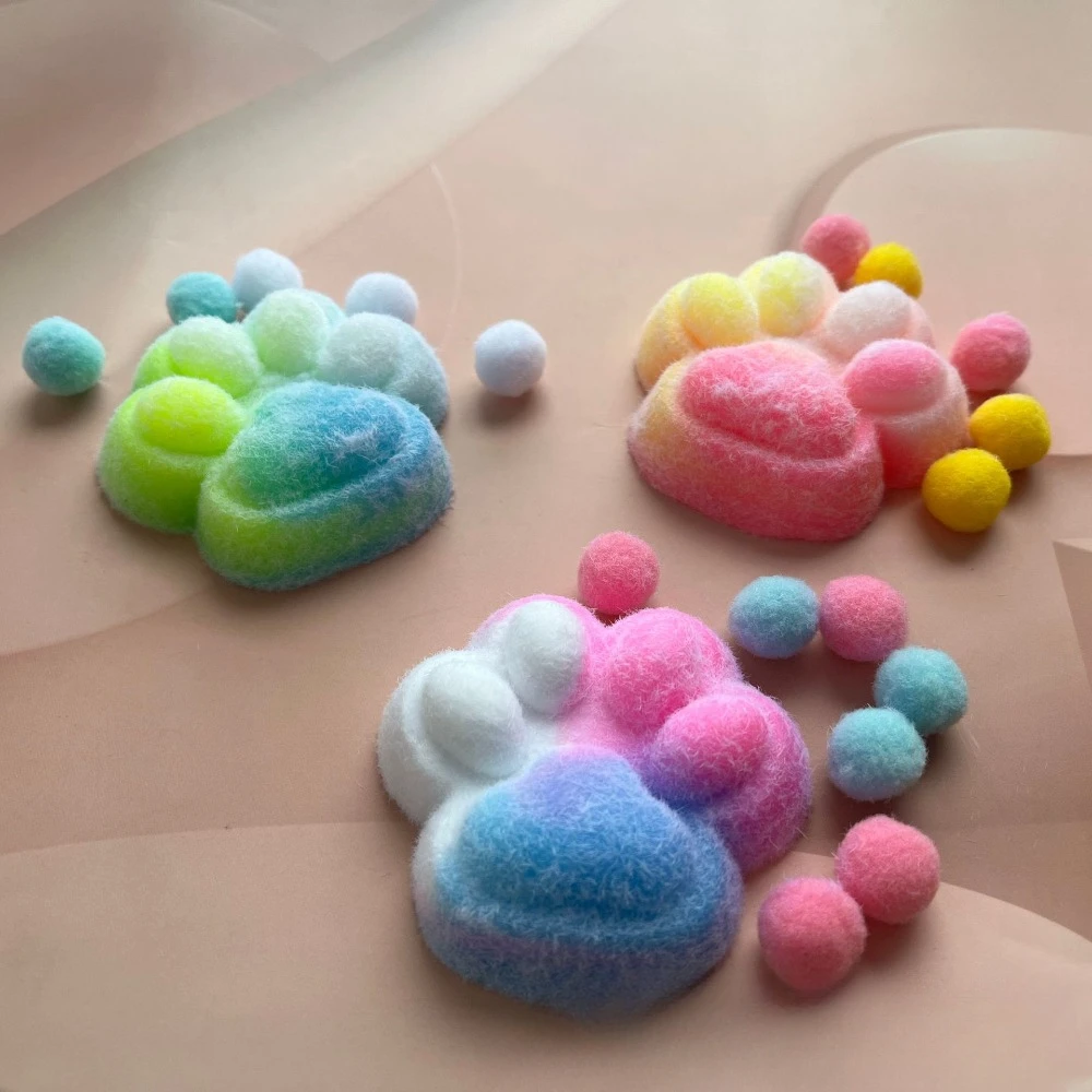 Kleurrijke Zachte Squishy Kat Poot Stress Relief Speelgoed Langzaam Stijgende Fidget Zintuiglijke Speelgoed voor Volwassenen Kinderen Angst Relief Squeeze Geschenken