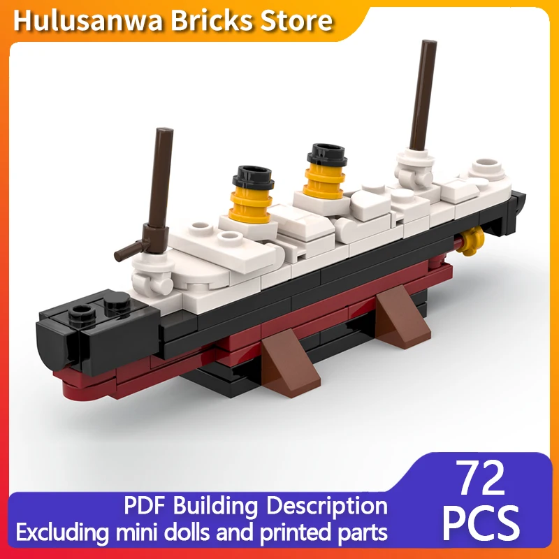 

Императрица Ирландии, модель пассажирского корабля MOC, строительные кирпичи, военное оборудование, модульные технологии, подарки, праздник, сборка, детская игрушка