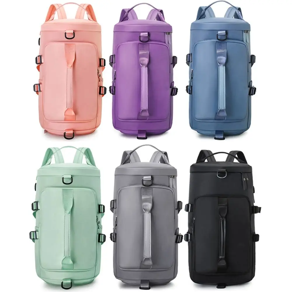 Mochila de viaje impermeable Oxford con bolsillo para zapatos - imagen 4