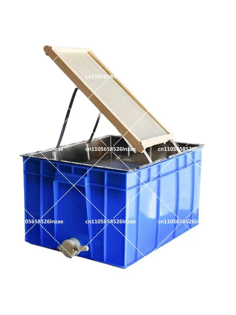 

Stainless Steel Honeycomb Uncapping Tray, Easy to Use Fine Filtration Multifunctional Beekeeping Tool for Honey Extractor