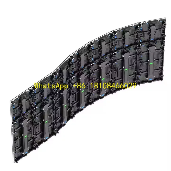 

Curved Flexible LED Display Video Screen Panels Soft Indoor Advertising Modules for Sign Hanging