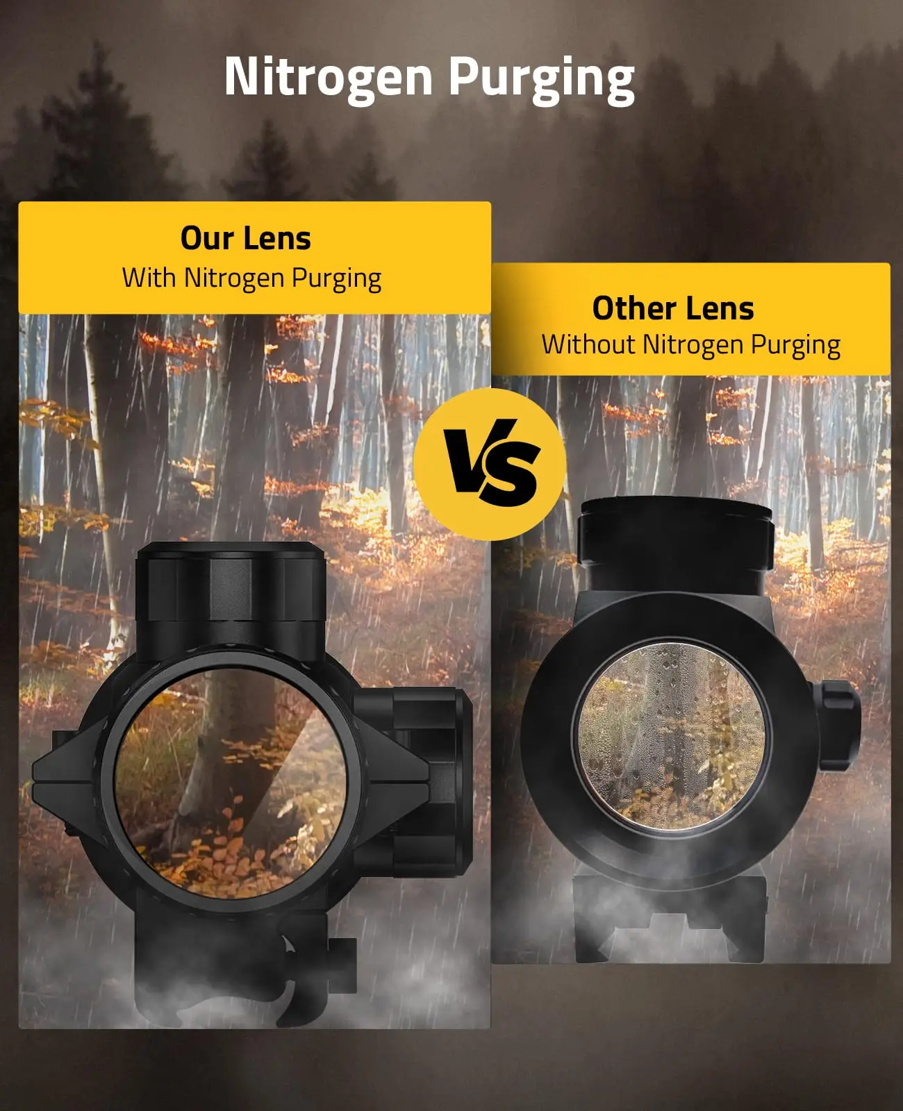 CVLIFE 4x32 Compact Rifle Scope Crosshair Optics Sight Riflescope with Scope Mount for 11mm Dovetail Tail for Hunting Aluminum