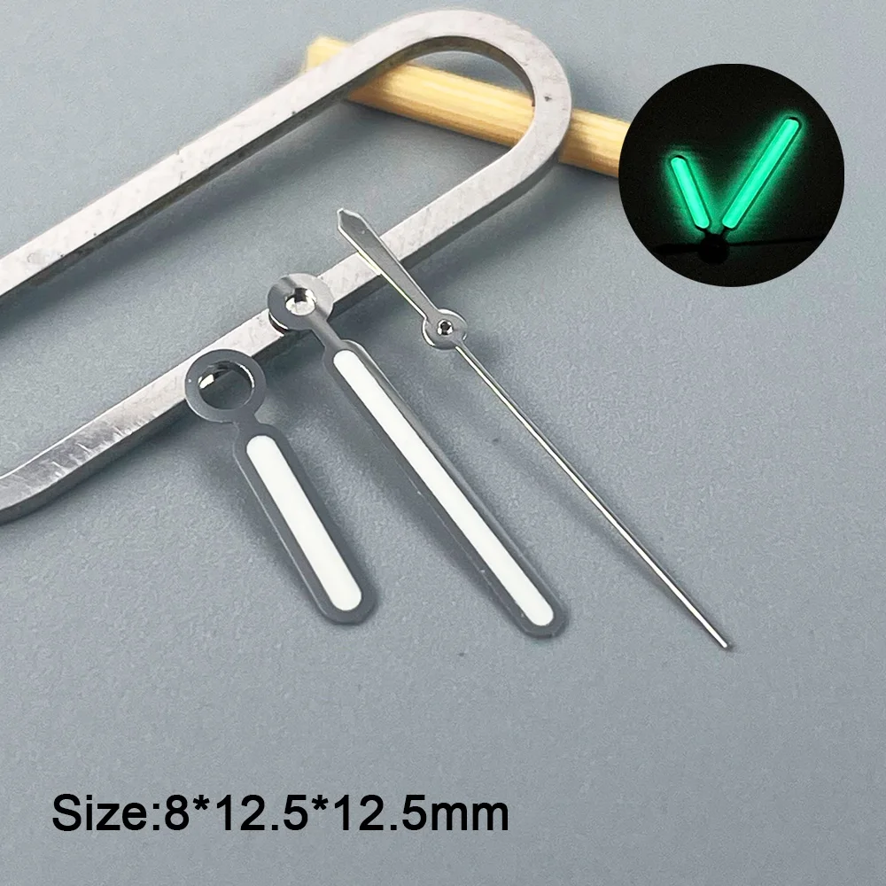 NH35 シルバーゴールド黒修正された時計ポインター発光時計の針 NH35 NH36 運動ノーチラス針交換アクセサリー