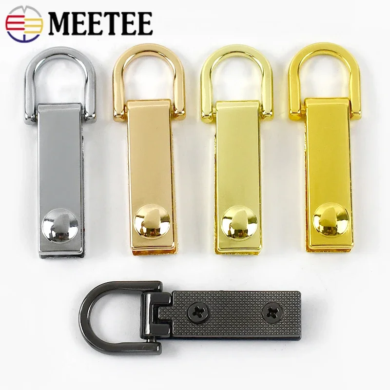 4/10Pcs Meetee 48mm Metal Buckles Handbag Side Clip Clasp Bag Strap Leather Chain D Ring Connector Hook Craft Hardware Accessory