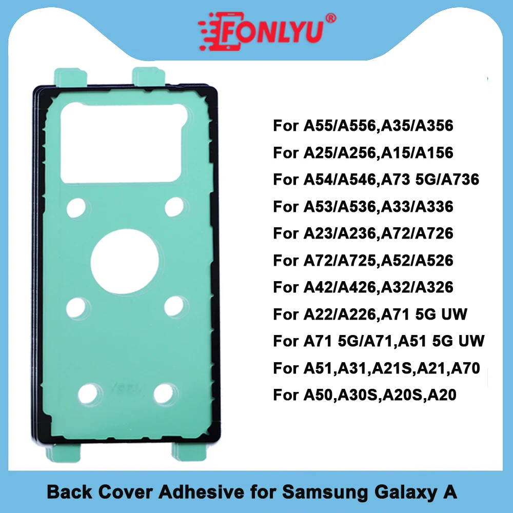 

FONLYU 10pcs Waterproof Adhesive For Samsung Galaxy A56 A36 A55 A16 A35 A26 Front Screen LCD Glue Sticker SM-A556V SM-A566V Tape
