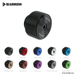 Barrow Release Air Plug G1/4'' Sealing Lock Brass Manual Exhaust Valve Air Evacuation Valve for Computer Water Cooling System