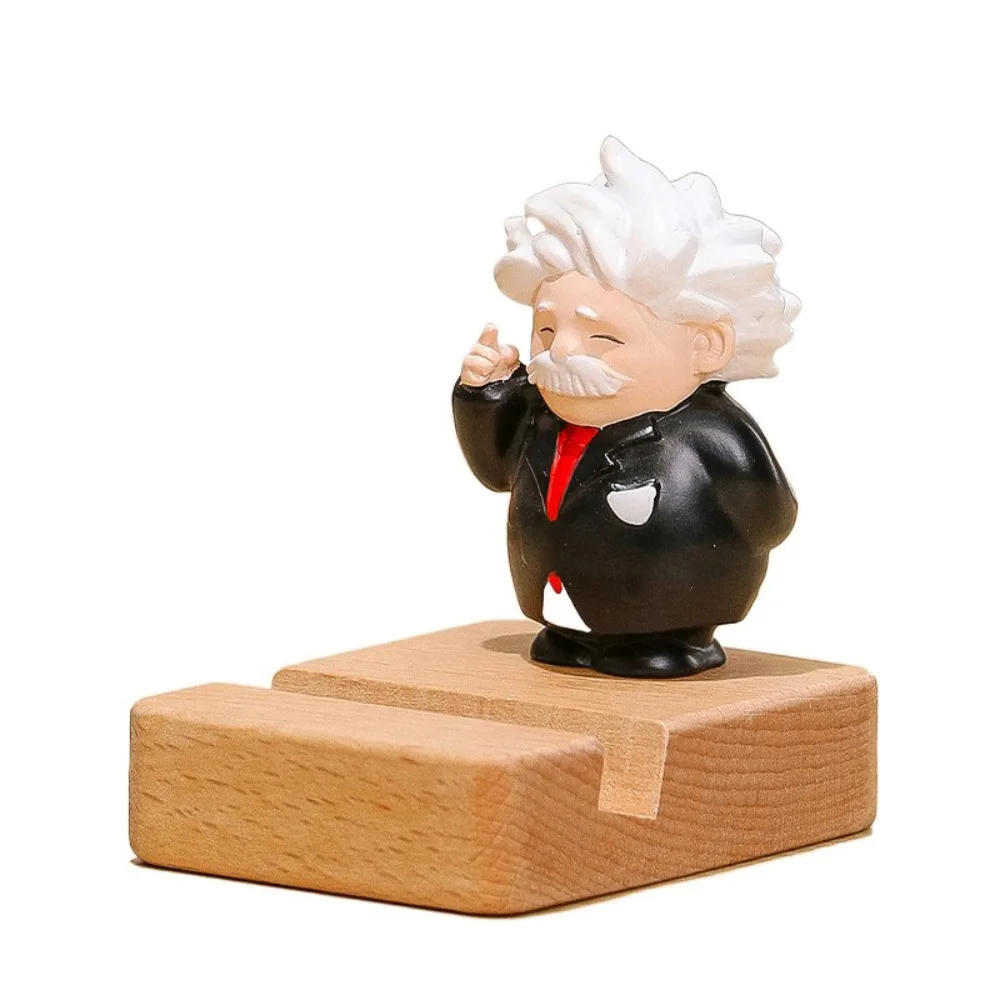 

Забавная кукла из смолы, подставка для телефона, древняя одежда, противоскользящий держатель для мобильного телефона в китайском стиле, эстетичный портативный