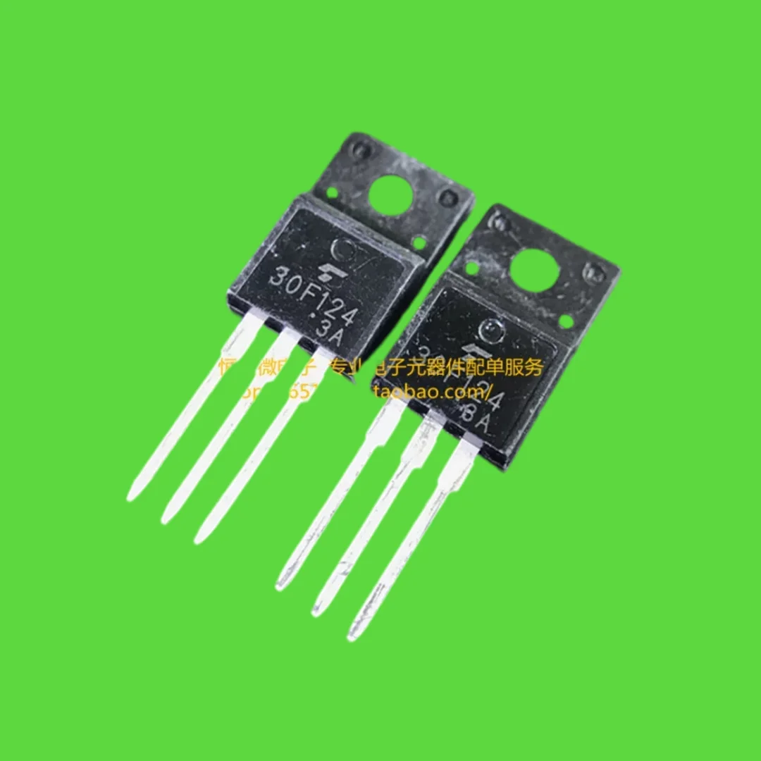 10PCS/imported 30F124 triode IGBT tube in-line GT30F124 TO220F can be shot directly